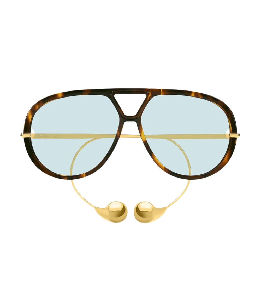 Shiny Dark Havana-Light Green