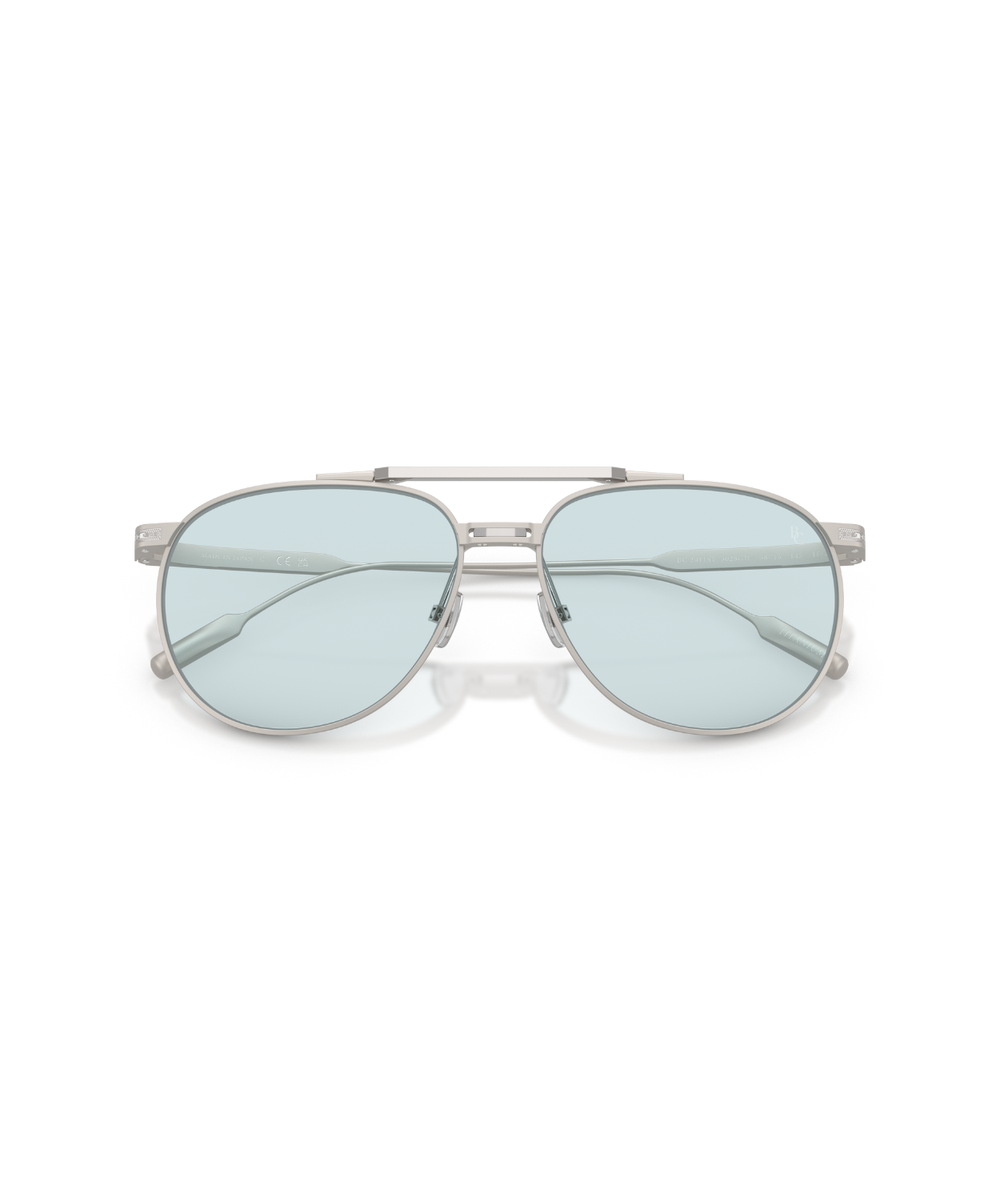 Argento sabbiato-Blue transition