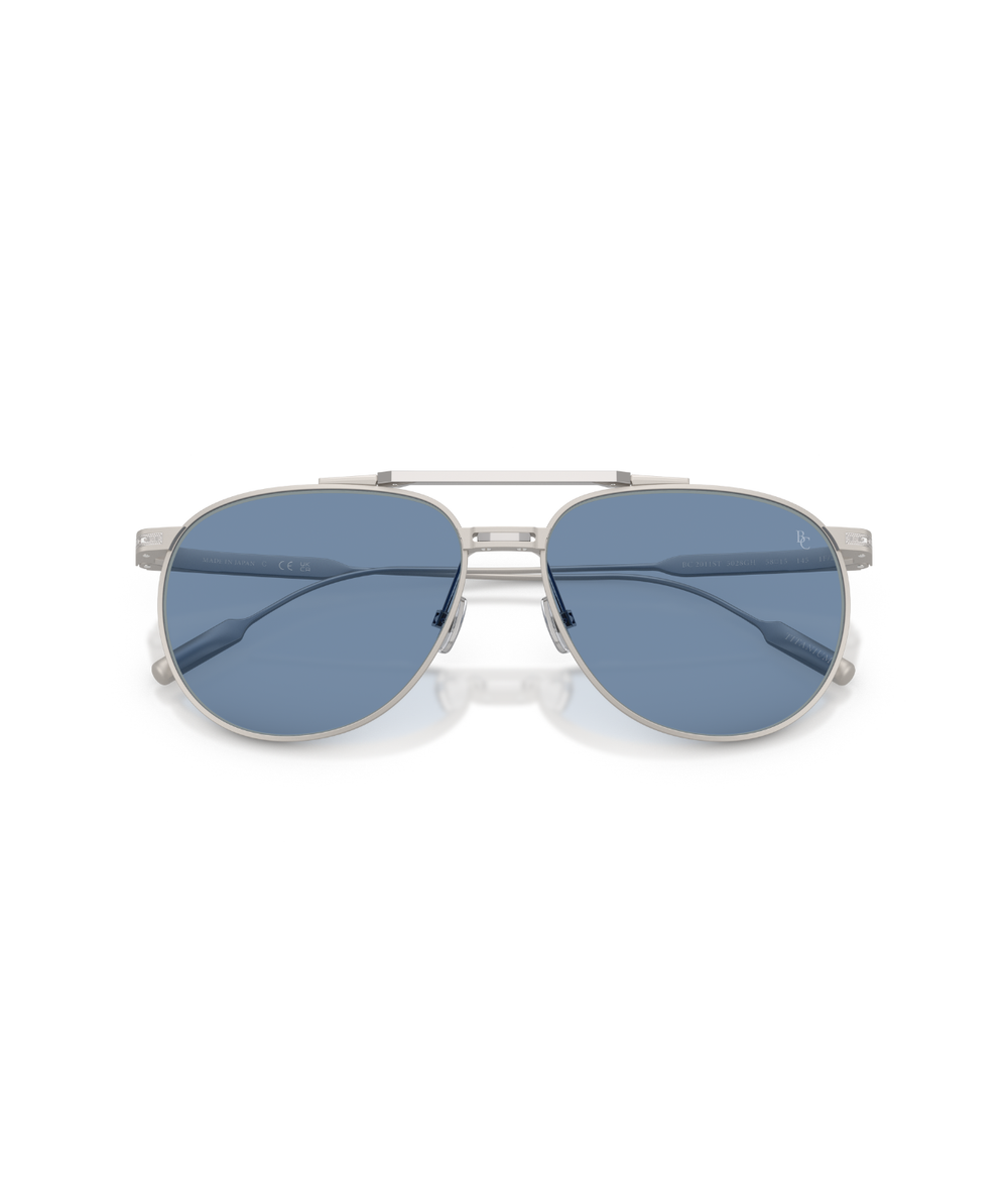 Argento sabbiato-Blue transition