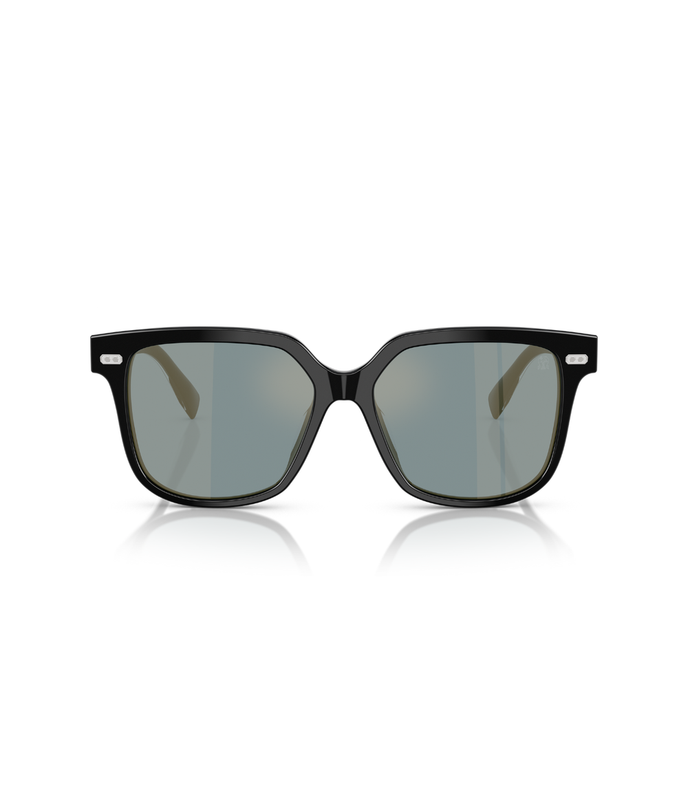 Black-Polar Blue Mirror Gold