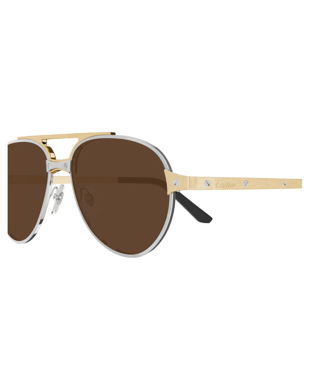 Silver-Gold-Brown