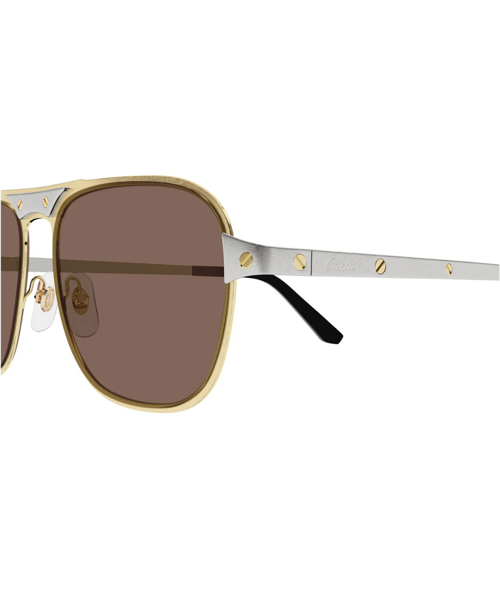 Gold-Silver-Brown