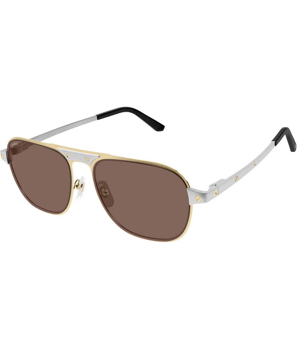 Gold-Silver-Brown