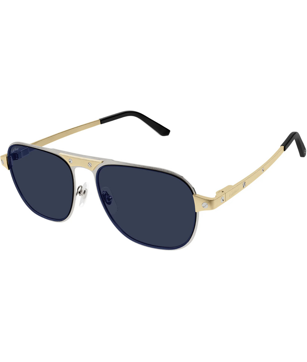 Silver-Gold-Blue