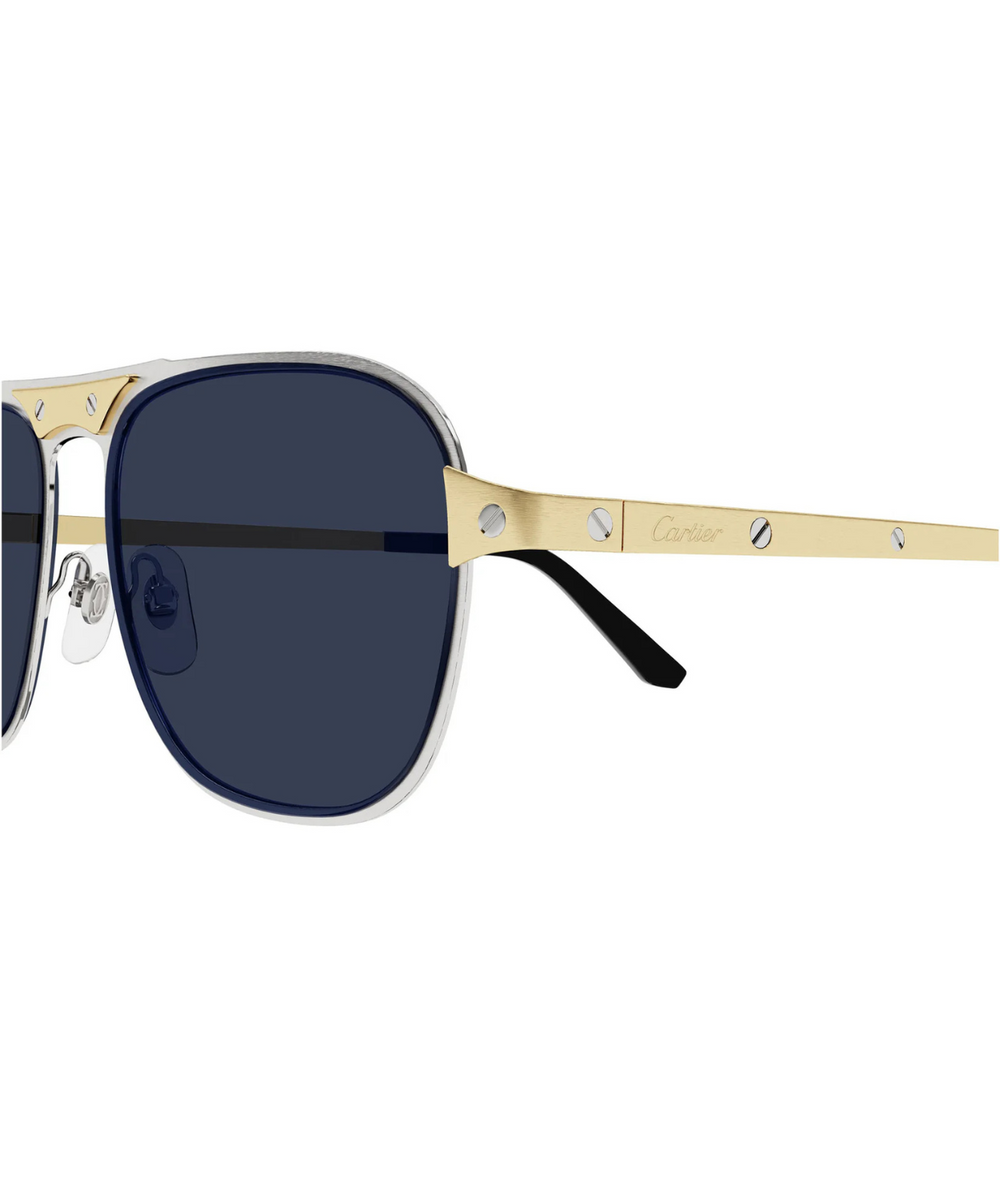 Silver-Gold-Blue