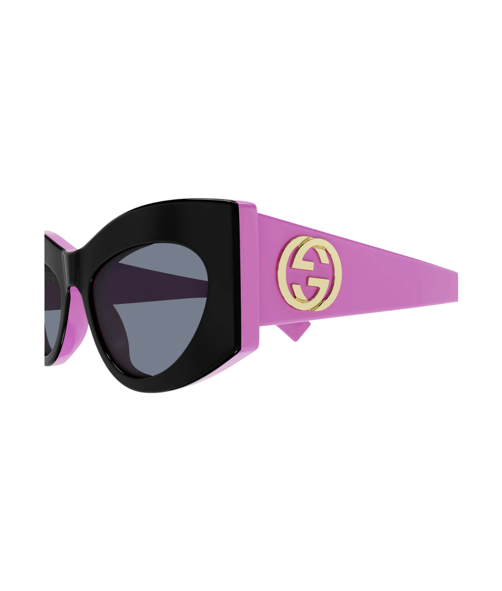 Black-Fuchsia-Grey