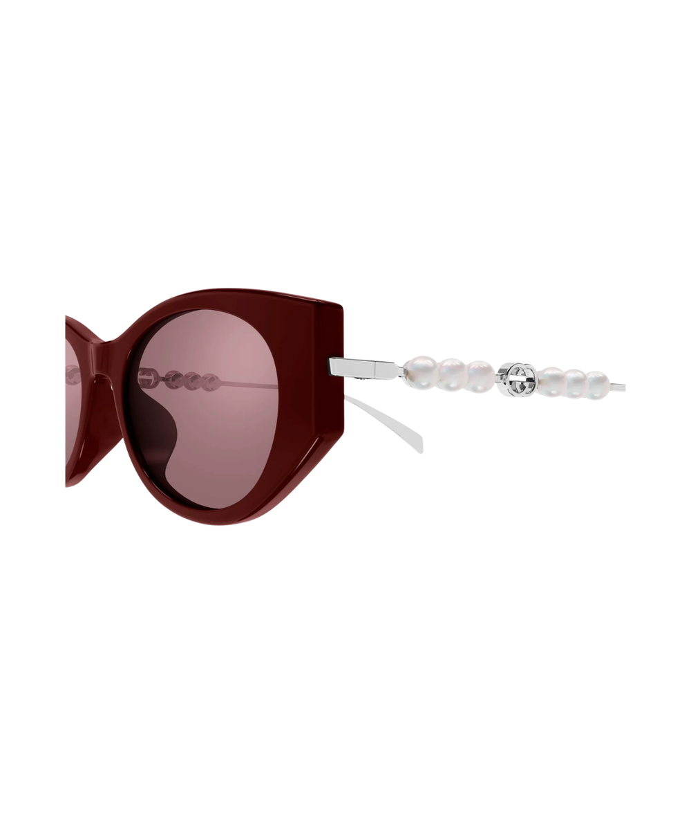 Burgundy Silver-Red