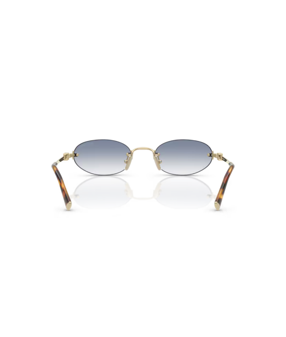 Pale Gold-Light Blue