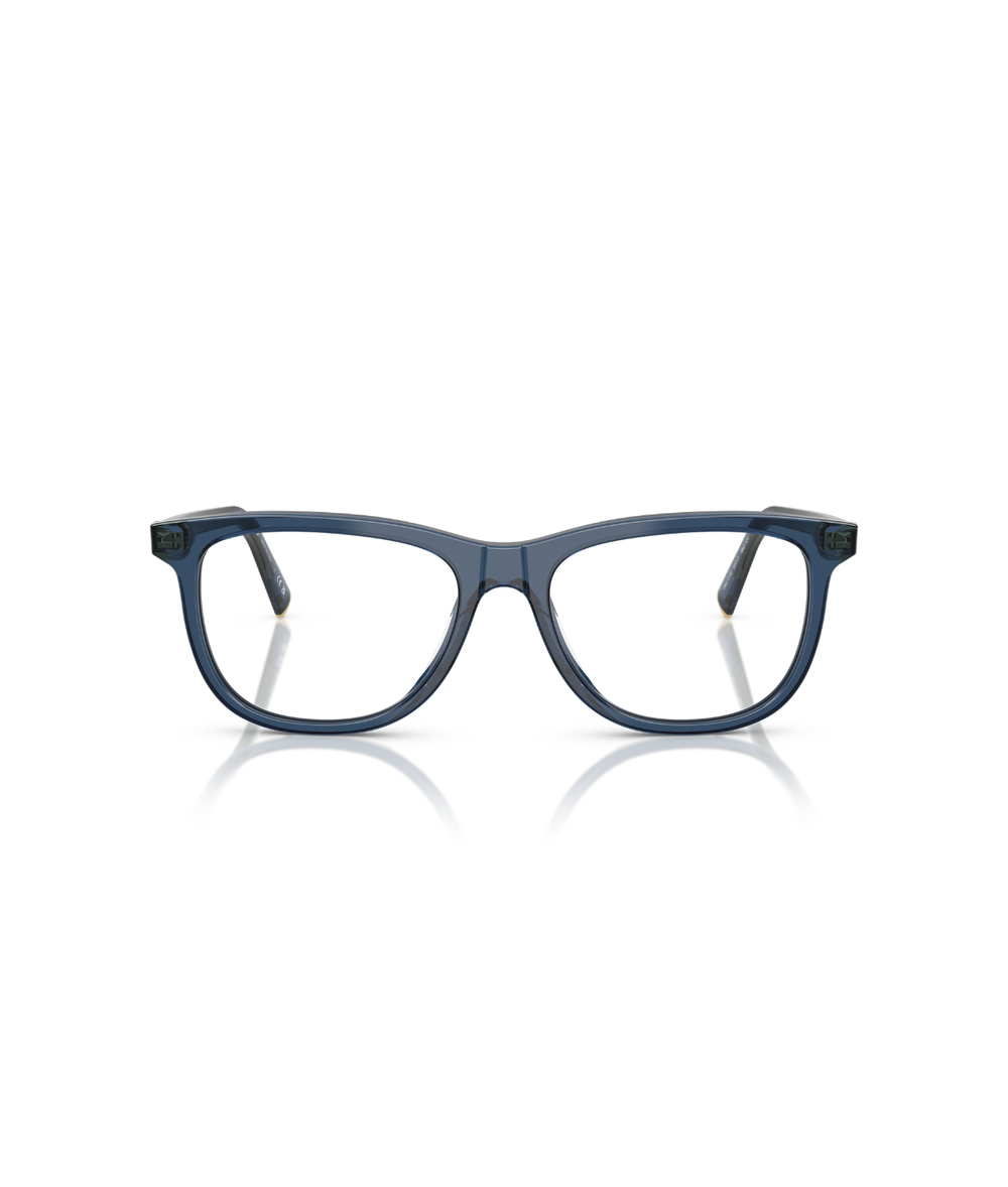 Blue transparent