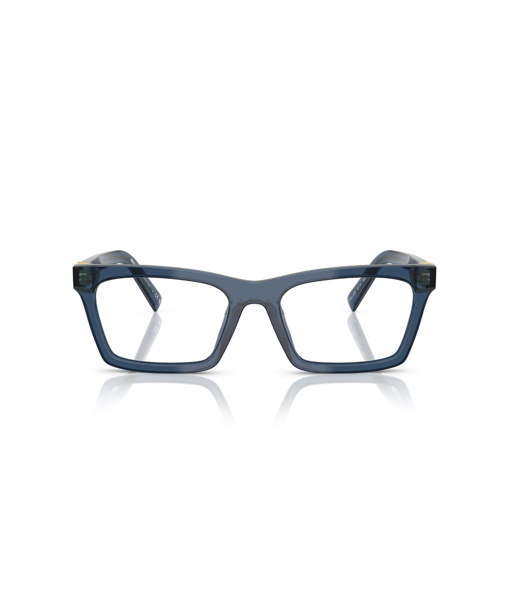 Blue transparent