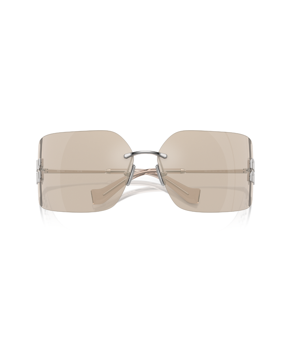 Silver-Ivory mirror