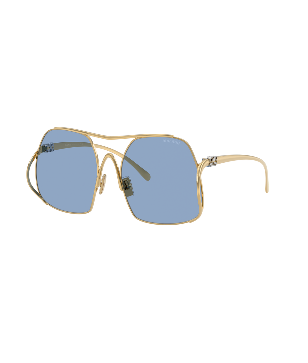 Gold-Light Blue