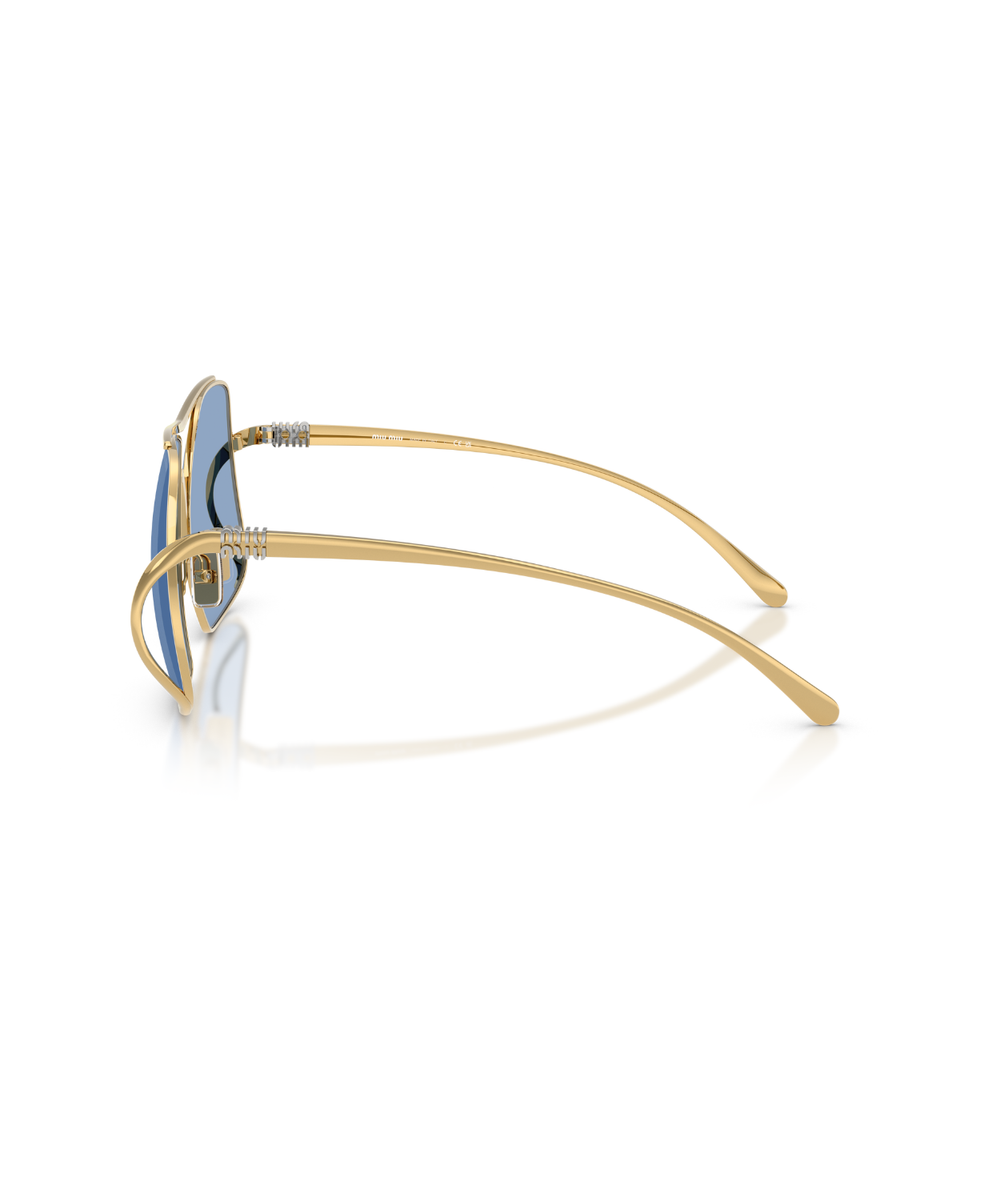 Gold-Light Blue