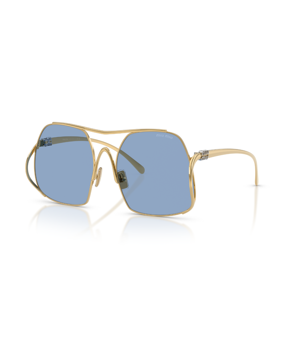 Gold-Light Blue