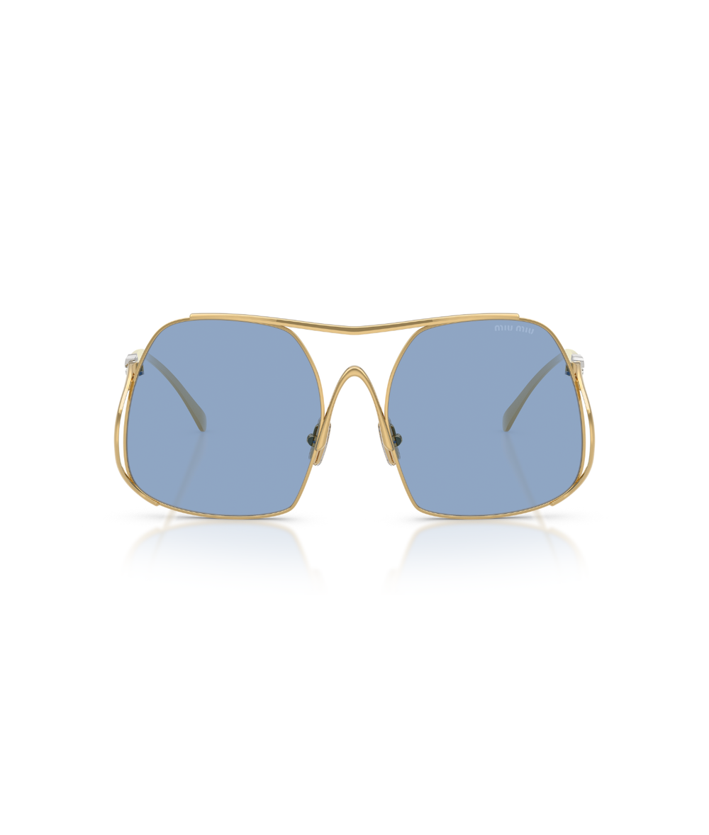 Gold-Light Blue