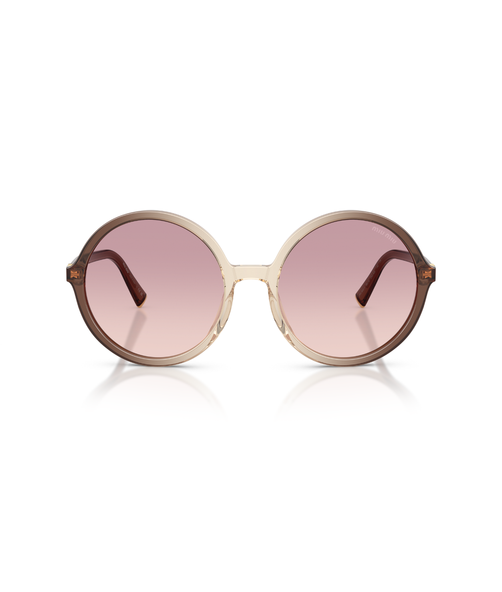 Brown-Brown Gradient Violet