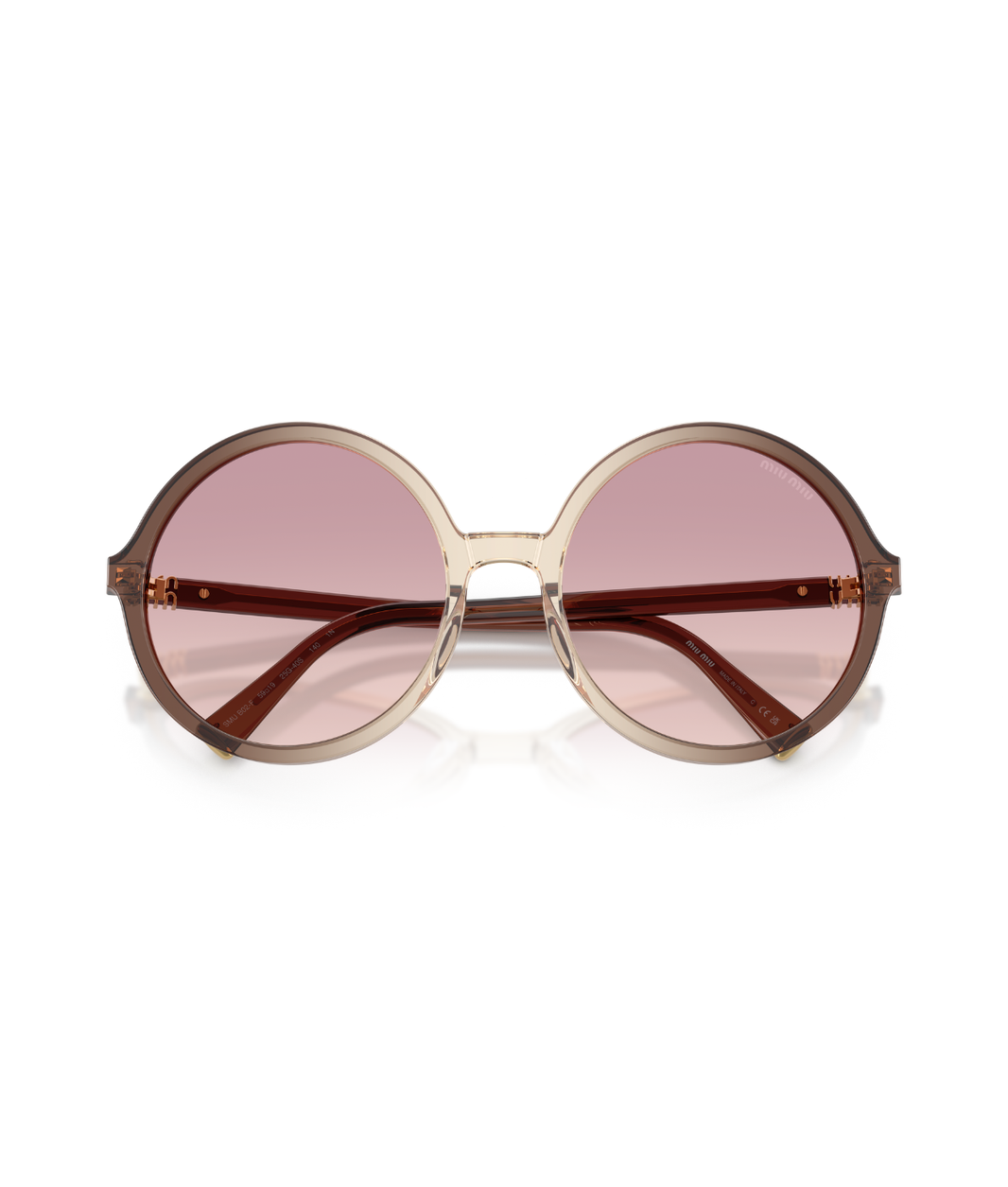 Brown-Brown Gradient Violet