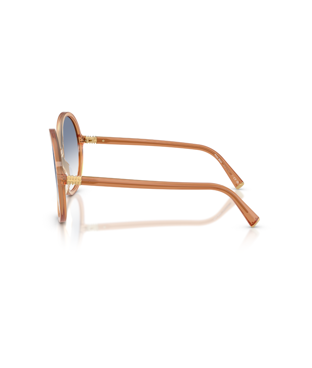 Brown Gradient Brandy-Clear Gradient Light Blue