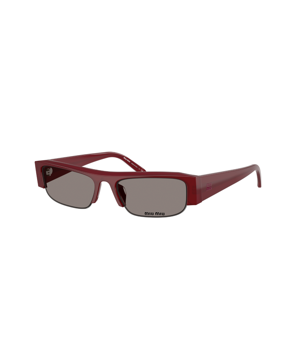 Opaline burgundy -Dark grey