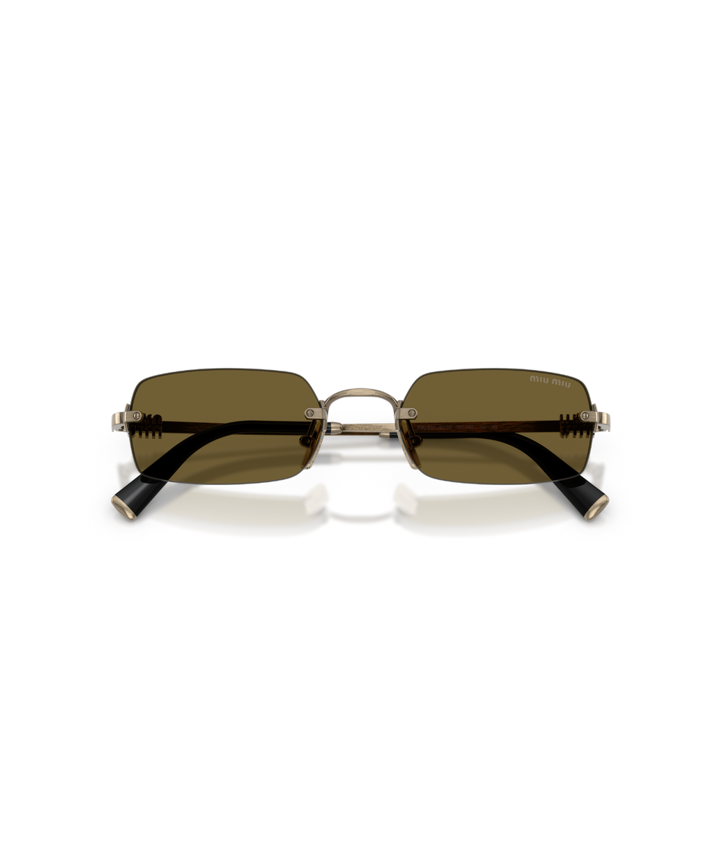 Old Gold-Dark Brown