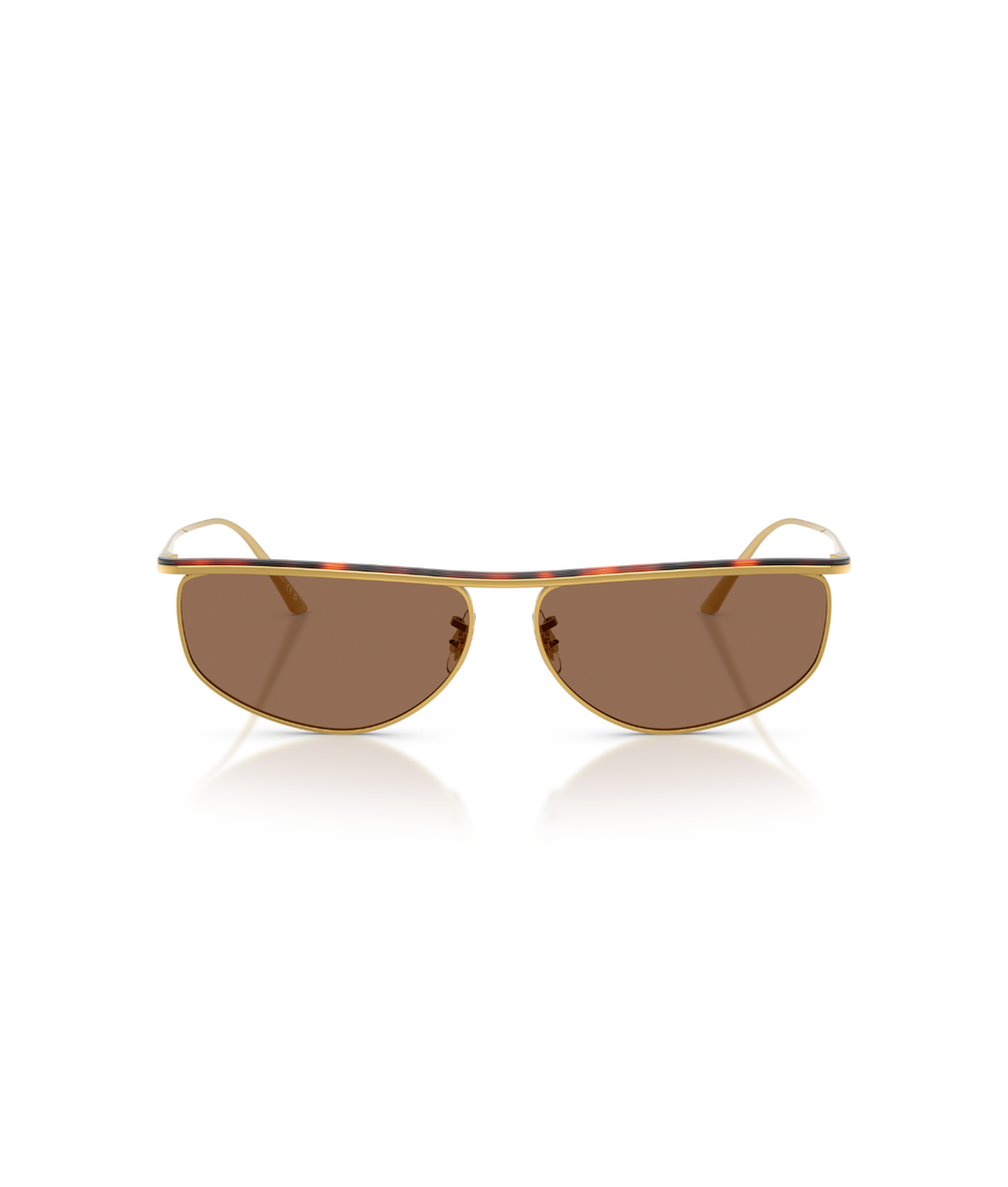 Gold/dark mahogany-Brown