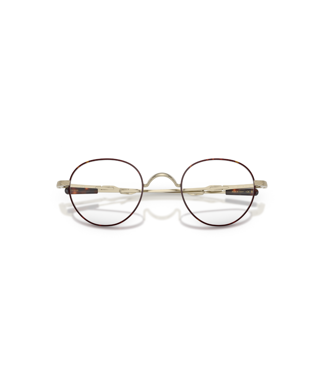 Brushed gold/tortoise