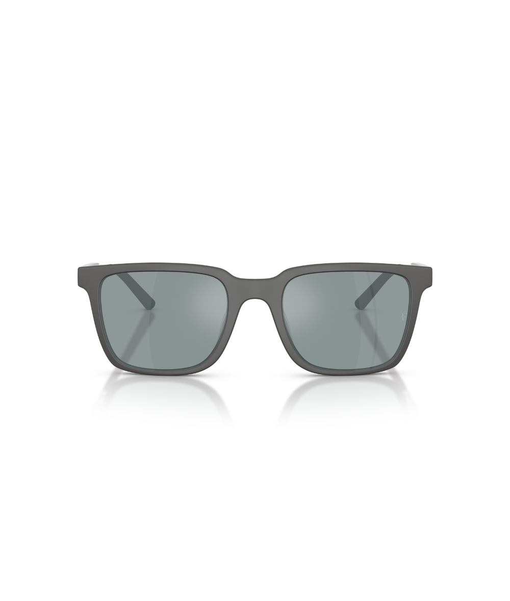 Semi-matte anthracite-Grey polarized flash mirror