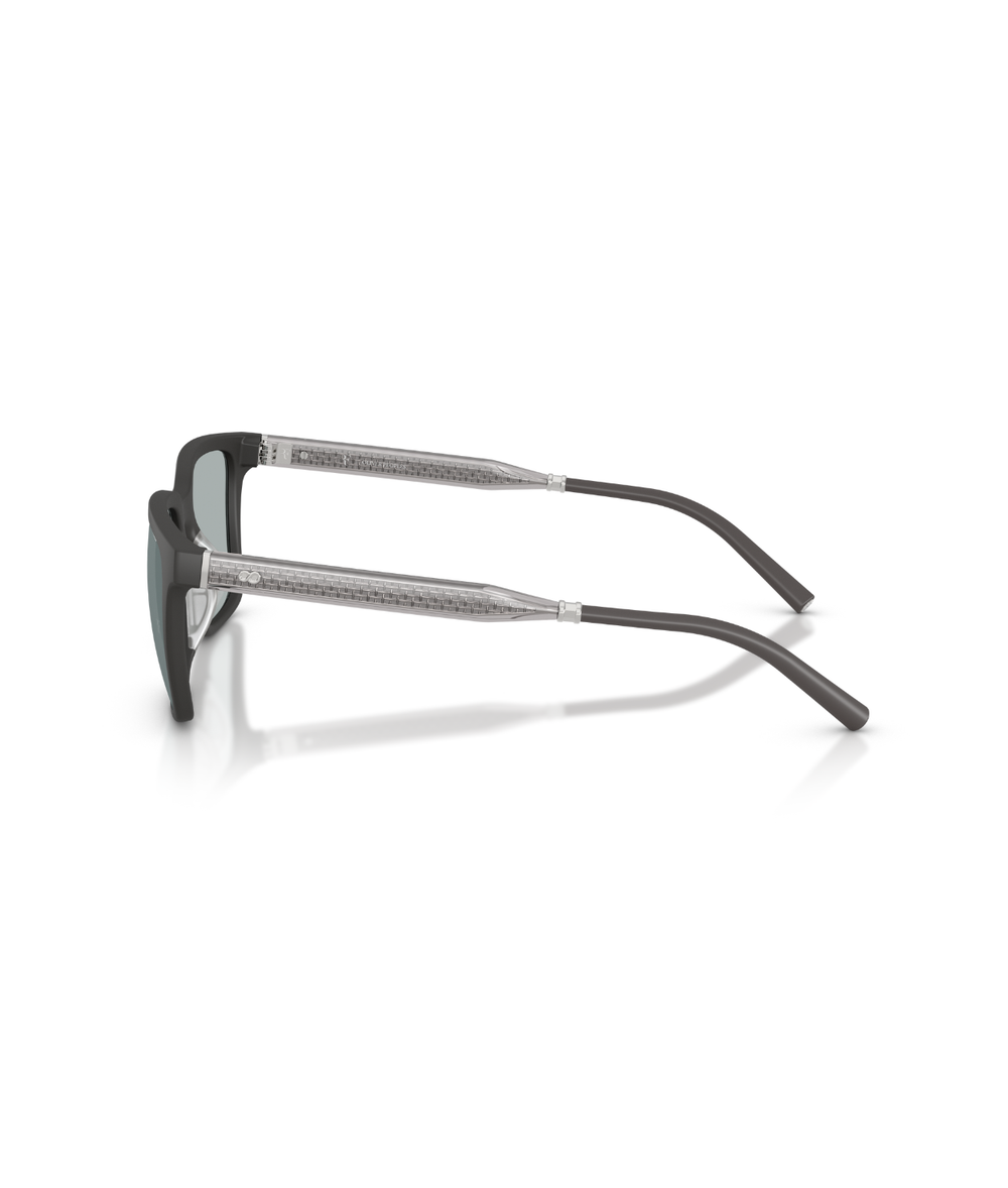 Semi-matte anthracite-Grey polarized flash mirror
