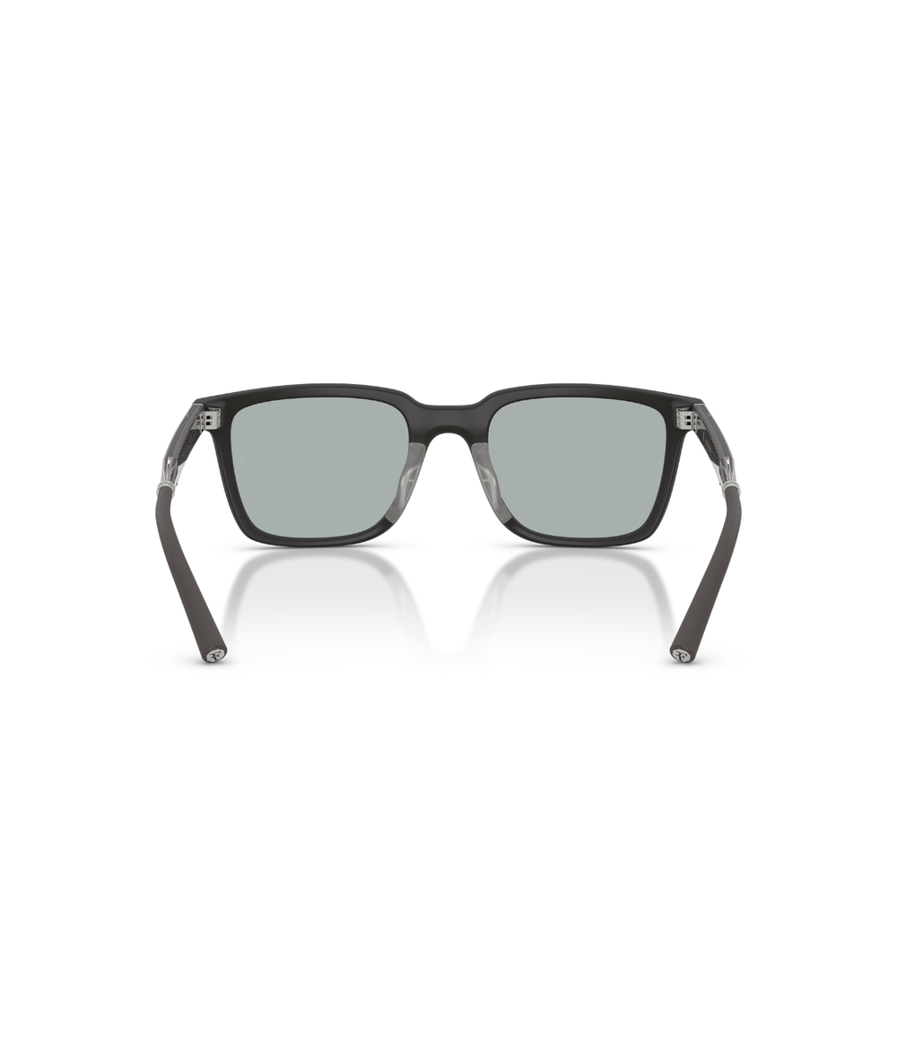 Semi-matte anthracite-Grey polarized flash mirror