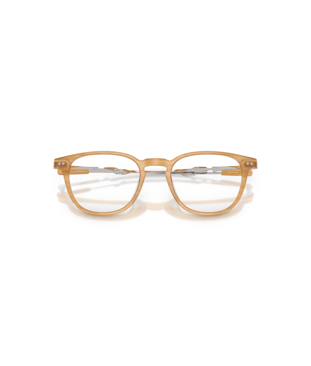 Semi-matte goldwood/brushed silver