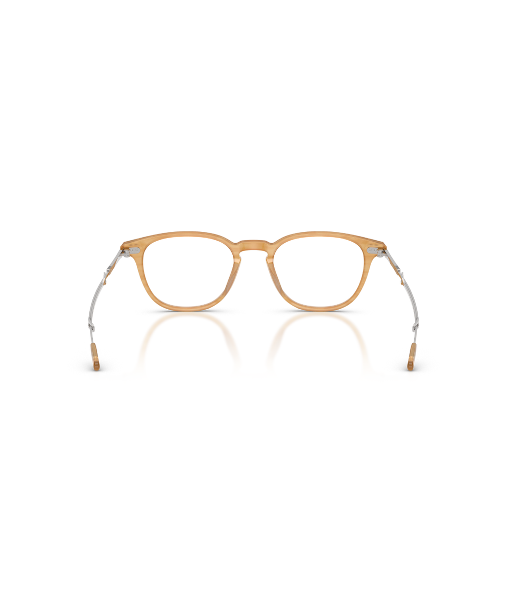 Semi-matte goldwood/brushed silver