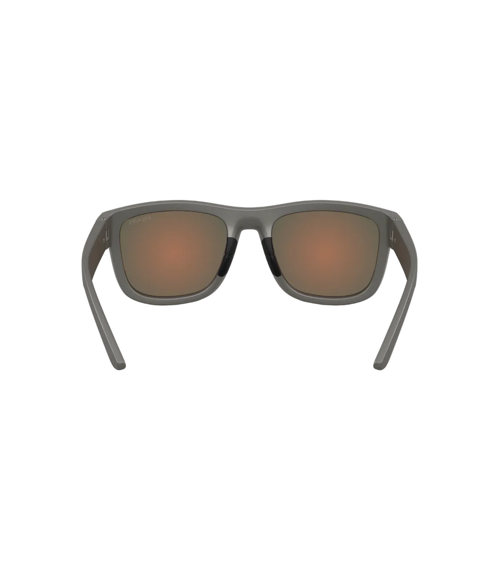 Silver grey-Brown mirror orange