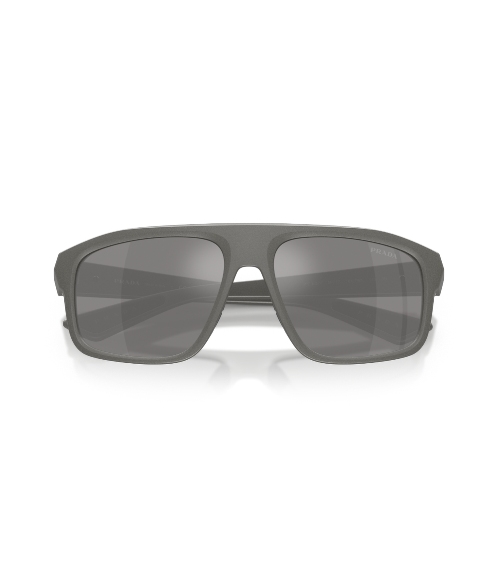 Metal grey-Grey mirror silver
