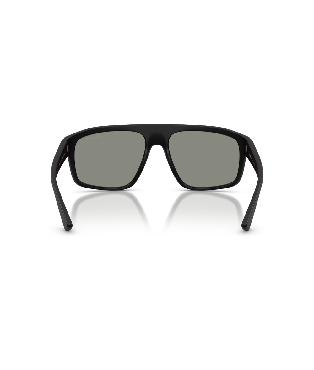 Matte black-Dark grey mirror blue/red