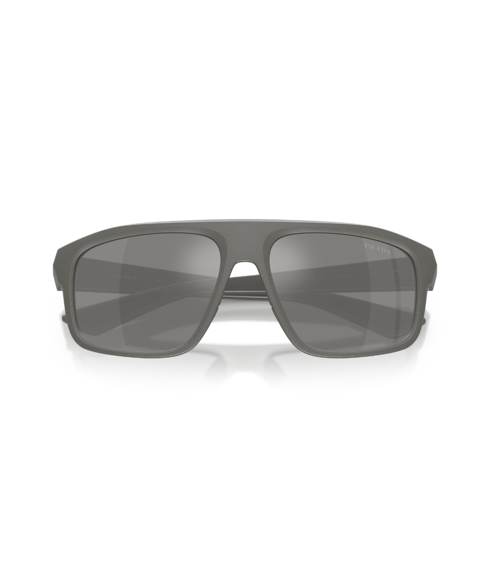 Metal grey-Grey mirror silver