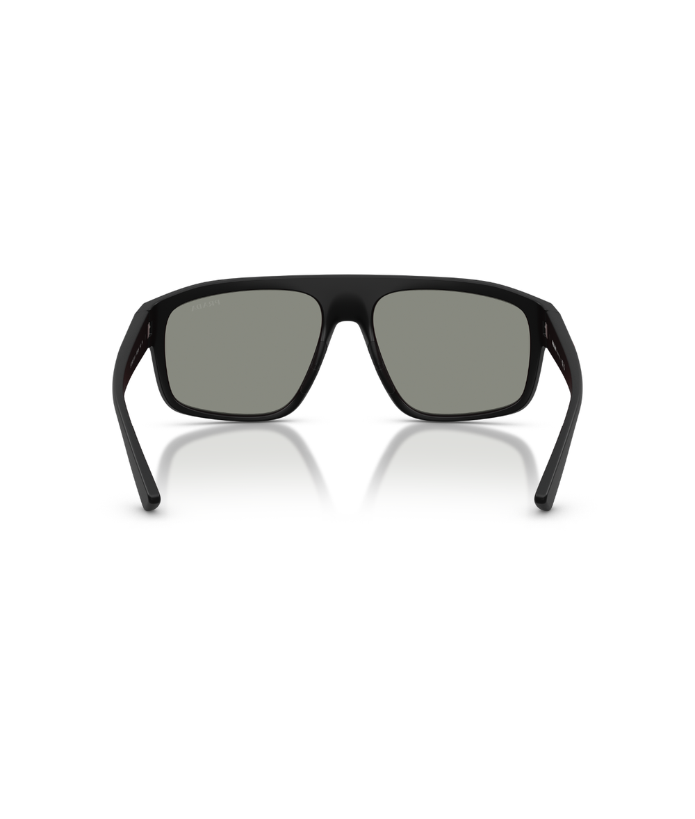Matte black-Dark grey mirror blue/red