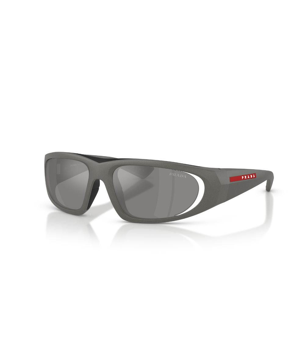 Metal grey-Dark grey mirror orange