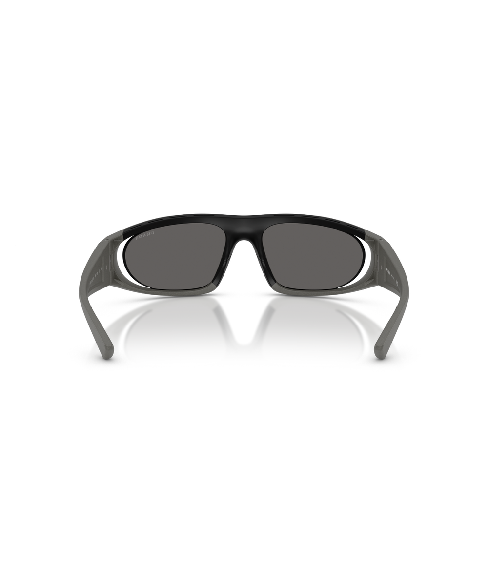 Metal grey-Dark grey mirror orange