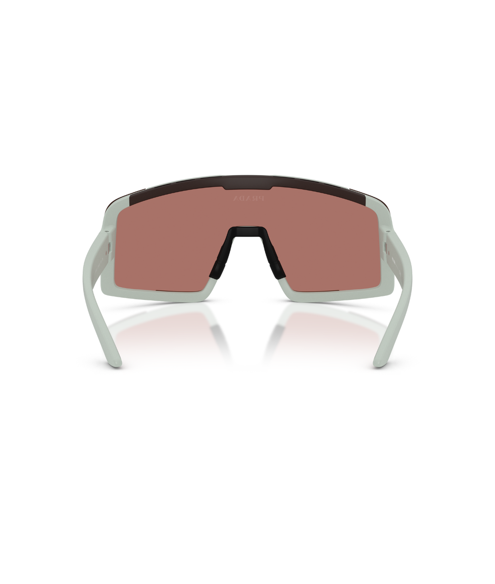 Matte black-Dark brown mirror