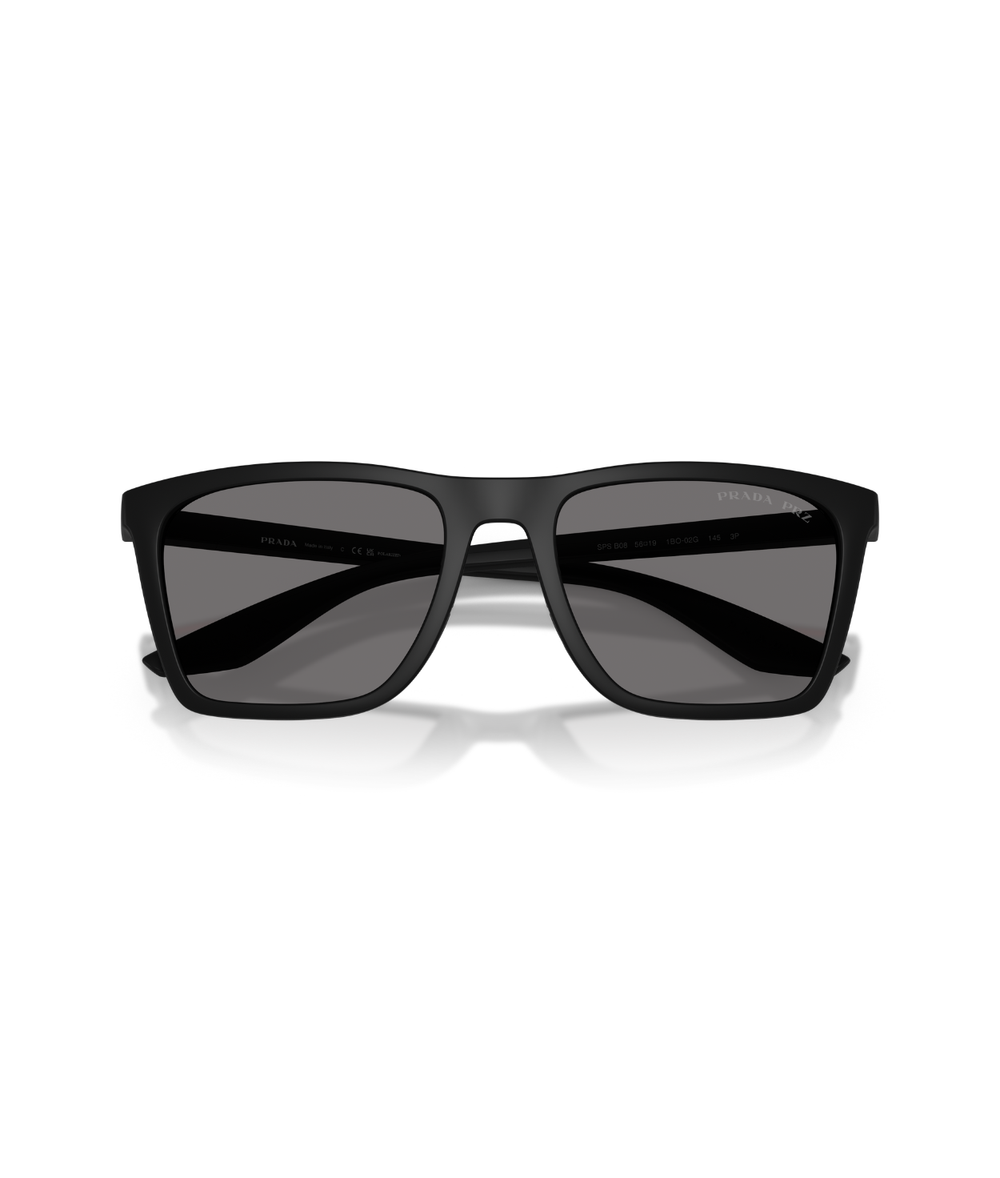 Matte black-Dark grey polarized