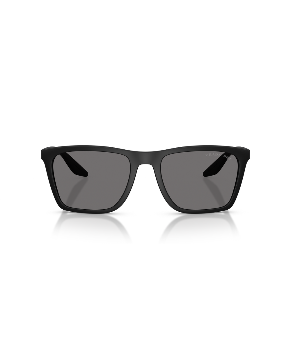 Matte black-Dark grey polarized