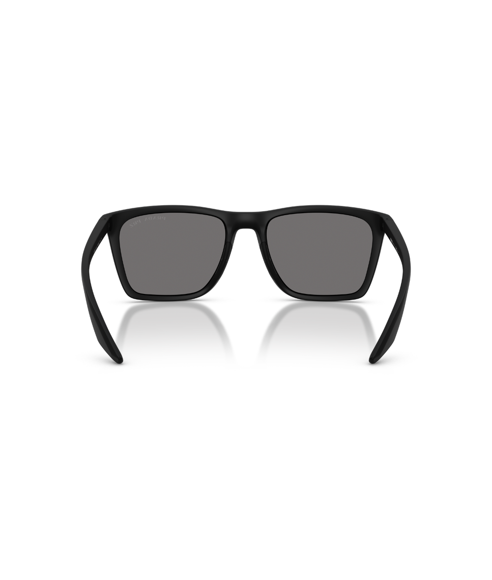 Matte black-Dark grey polarized