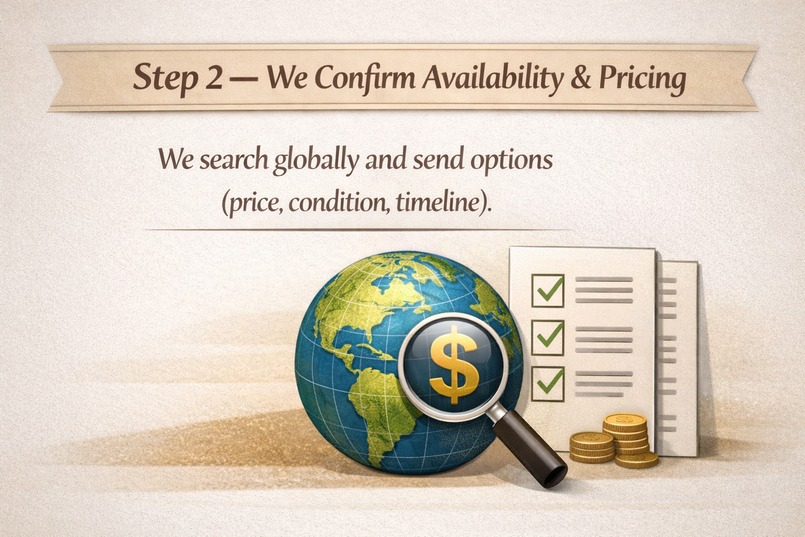 Product availability status Visage by HOS