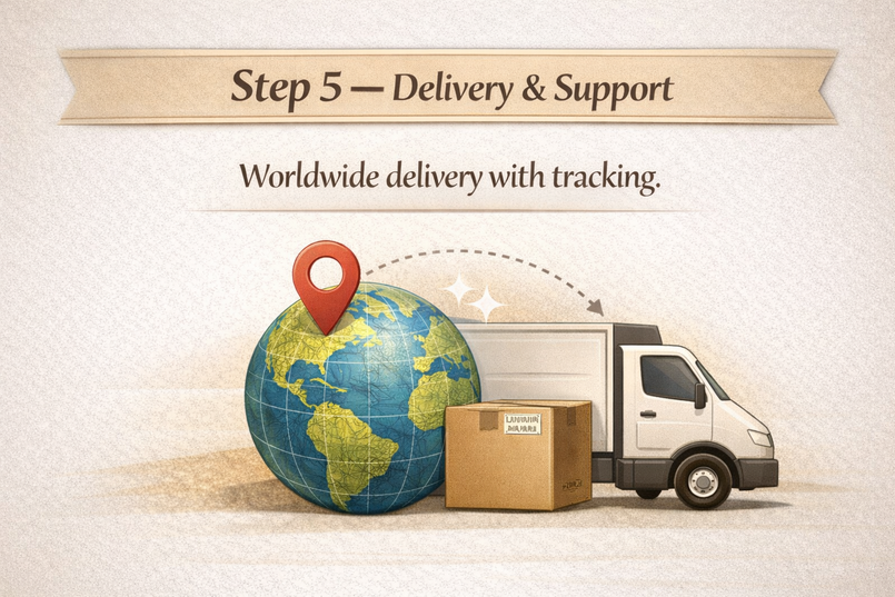 Premium shipping and delivery